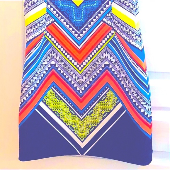 NEW Laundry Shelli Segal Lycra sleeveless statement tank dress.Very Pucci style - Picture 12 of 12